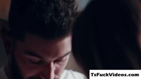 Tranny beauty Kate Zohaa asshole takes stepbros dick