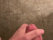 Tip Play - Huge Cumshot