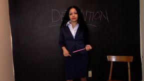 Ebony Teacher Panty JOI-MP4