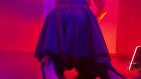 slavic trans domme humilates a slave