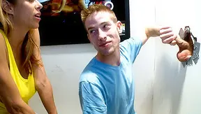 Andras Styles Tempts Strangers at the Glory Hole—Hot Interracial Encounter – 18+