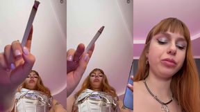 pov ignore human ashtray and spit humiliation by goddess kira