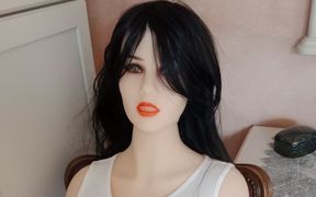 My sex doll Tatiana gets fucked and cummed on her big tits