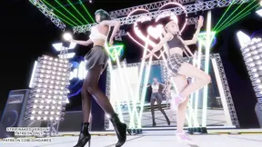 MMD Sunlight Marie Rose Tamaki Sexy Dance Doa Hentai Uncensored 4K 60FPS