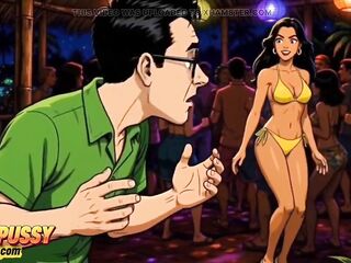 Jealous Wife Had Avid Sex in the Jungle. Wife Publicly Sucks a Big Black Rod and Fucks