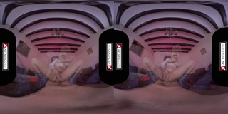 VR Powergirl ASSembly Parody With Huge Boobed Angel Wicky VRCosplayX com