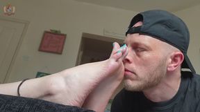 Smelling Her Heavenly Feet (4K Resolution) x2 POV - Featuring Camilla Tootsie + Solesfeetclips