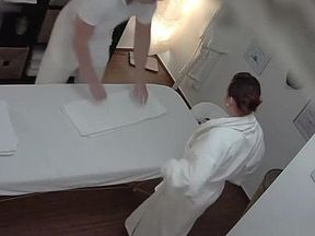 Czech Massage 6 Brunette gets the massage of her dreams