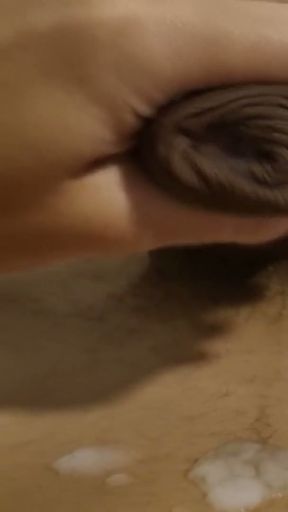 Sissy Huge Cumshot In Mom Panties   Clip 1