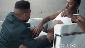 Interview with baller Deep Dic turns to ball sucking & ass pumping pounding