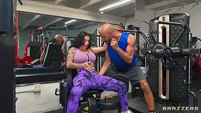 Official Egypt And Dwayne Foxxx In A New Gym Trying To Fuck In Public