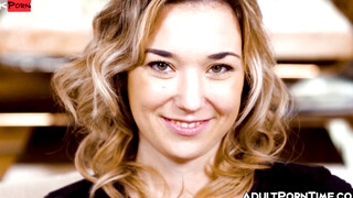 Blondie Nicki Hunter's Panties Get Ripped Off By A Lucky Stud - POV