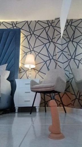 The room is filled with an air of provocation as I drop each piece of clothing 🍑😈