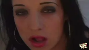 Loud Dude Comes Inside Her Mouth - She Loves It
