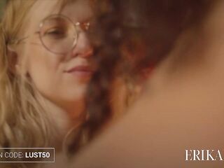 Romantic Lesbian Snatch Play – Tulips by Erika Lust