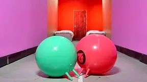Three nasty girls get rammed by a well hung stud