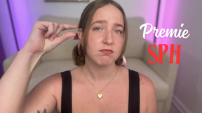 PREMIE SPH- Femdom JOI by Miss Honey with Verbal Humiliation, Small Penis Humiliation, Premature Ejaculation and Cum Countdown