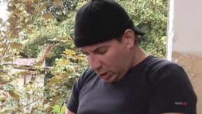 Two studs fucking one good looking slut