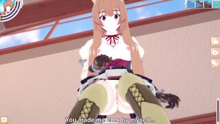 3D/Anime/Hentai, The Rising of the Shield Hero: Raphtalia loves getting fucked by a big dick !!