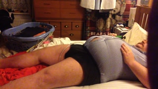 human balloon raw footage