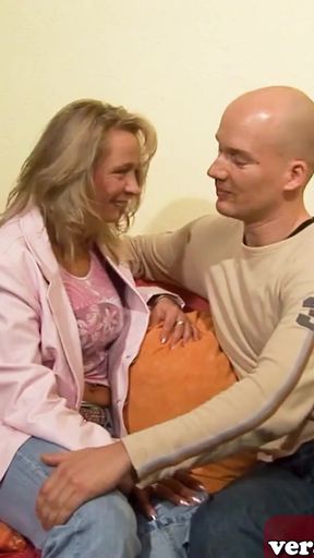 German stepbrother persuades his stepsister to have sex   Clip 1