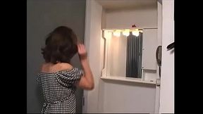 Italian Wife enjoys Foot Play in Stockings