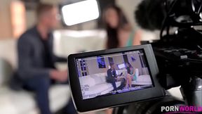 Voracious European girl Martina Gold fucked in the ass by horny reporter GP964