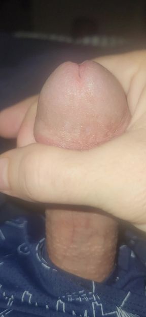 Pathetic cock trying to cum