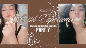 Share Custom - PART 7 - Fetish Experience Smoking Marlboro Red Cigarette - POV - RP