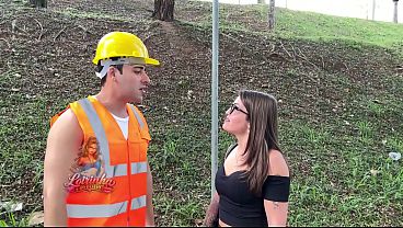 Naughty married Latina blonde hires handyman for more than just a shower fix