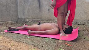 Indian Saree Cock Cleaning MILF Hard 69 Suck and Hard Fuck with Boss Big Dick