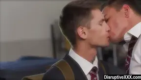 First Time Pleasure: Young Guy Gets Face-Fucked, Swallows First Cum Shot – HotGayVirgins