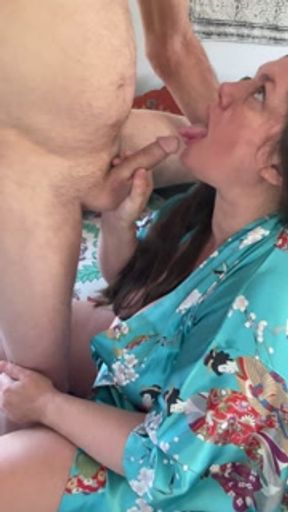 PLEASING HIS COCK WAKE UP SEX