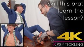 Tickle School: Lecturing the boy 4K