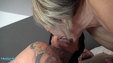 Shooting Star's Naked Butler Porkpie Surprise for GF Cheyenne Rose