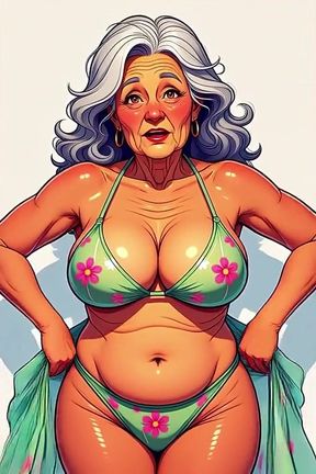 Old Granny Teasing Animation