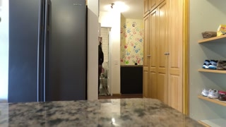 My sugar daddy makes me clean his penthouse in my high heels