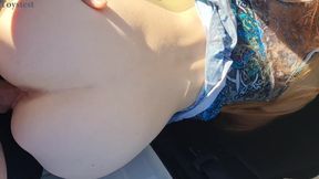 Taxi Driver Instead of Cash Decided to Try All the Holes of His Stepsister (from Blowjob to Anal Through Pussy)