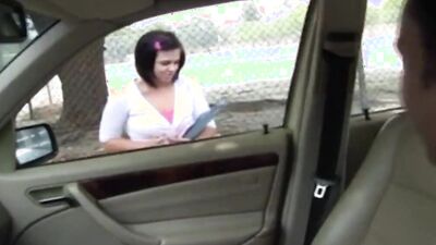 Classic porn video shows brunette girl receiving a big hard cock
