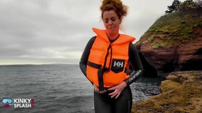Wetsuit Lifejacket Fashion Show with Lucy & Zoe