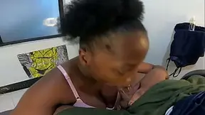Black Girl Soaked Sucking Tease With Every Glance Of Her Ebony Eyes Daring You to Seed Count Touch Down JMD Afro Bitch - Jhodez1