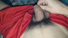 19 Latino Uncut Showing Dick Under Blanket