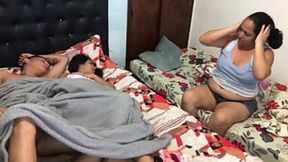 Stepmom steps out &mdash;  I slip in to claim my step-sister's heat