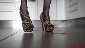 ”Devoted slave worships mistress heels (POV)”