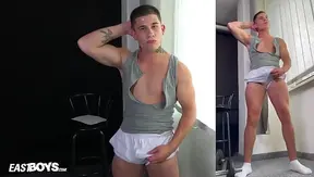 Rippling Muscle Meets Rock-Hard Dick – This Twinks Packing Heat! – FreshMeat 18+