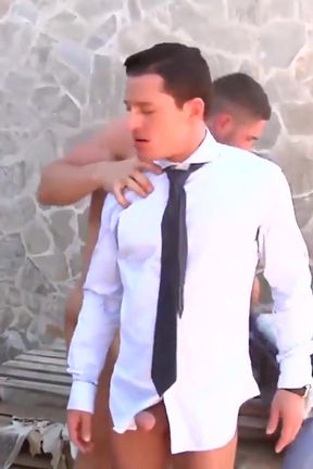 MENATPLAY - Dominant hunk Dato Foland anal fucks Rex Cameron