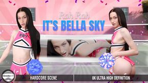 GROOBYVR - Bella Sky Enjoys Riding Cock on POV Video