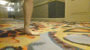Naked and masturbating in hotel hallways, daring someone to open the door