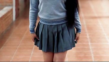 Cute Latina student with big booty gets creampied after class