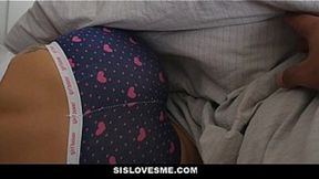 Stepbro Cuddles With Hot Stepsister